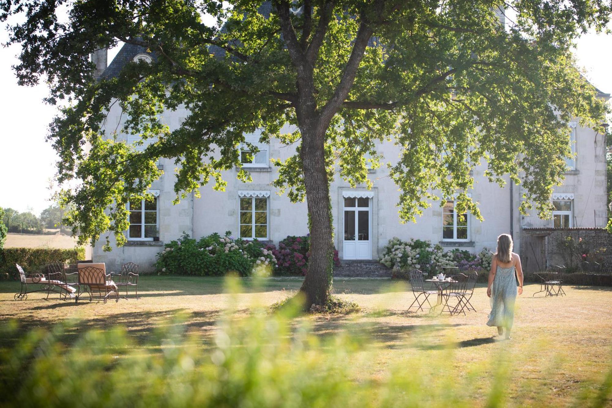 Bed and Breakfast Domaine De La Briouse Sanxay Zewnętrze zdjęcie